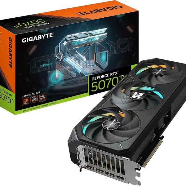 GIGABYTE GeForce RTX 5070 Ti Gaming OC 16G — 16GB GDDR7 Graphics Card