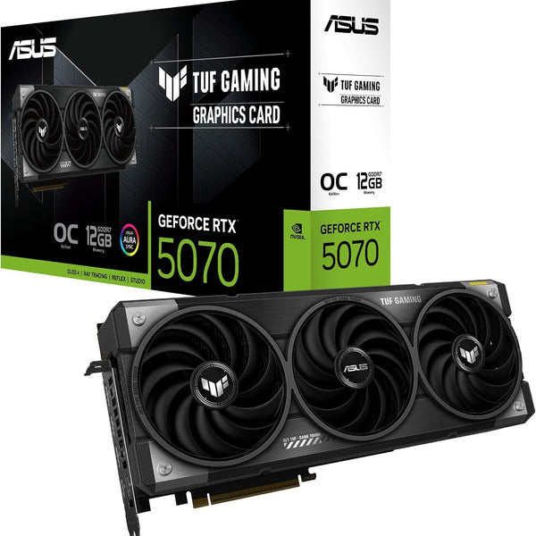 ASUS TUF Gaming GeForce RTX 5070 OC Edition — 12GB GDDR7 Graphics Card